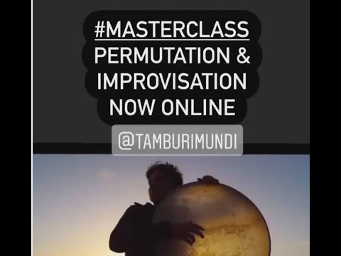 Masterclass permutation & improvisation on #framedrums with Nora Thiele