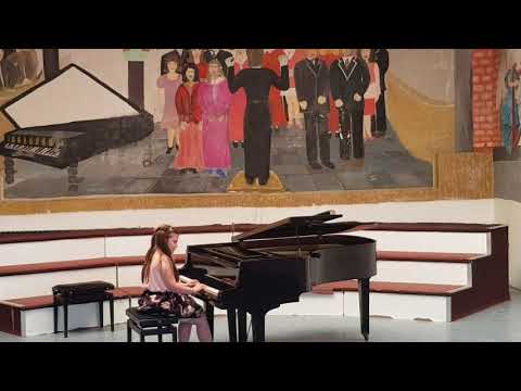 Bisera Janeva 1st Place - Max.100 points on Intern.Music competition for classical music "Art In'"