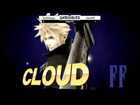 Unrivaled 2 WiiU - Smitheyyy (Sheik) vs ewok41 (Cloud) - Winners R2