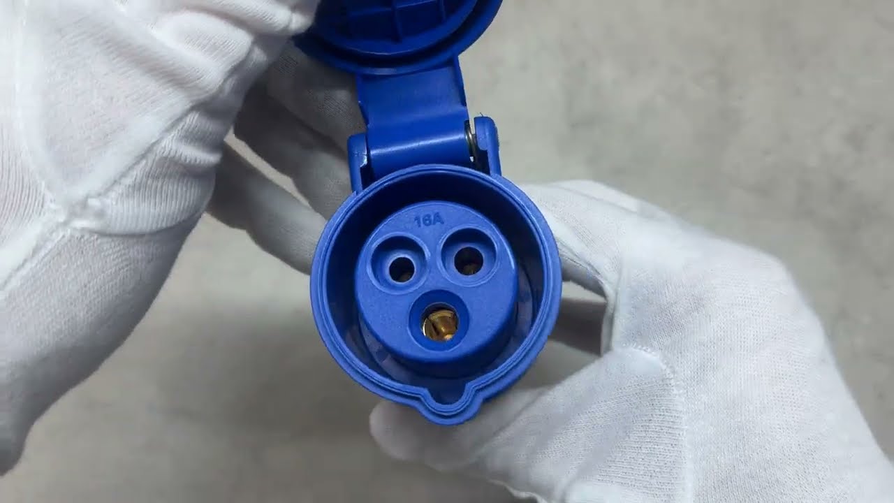 Розетка переносная 220V 3х16A полиамид IP44 Bemis BC1-1403-2312 2P+PE 