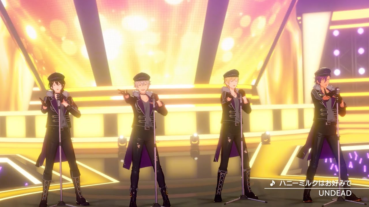 UNDEAD「ハニーミルクはお好みで」 あんさんぶるスターズ！！ Music ゲームサイズMV