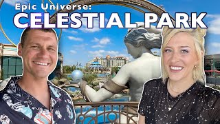 EPIC UNIVERSE: Everything In Celestial Park | Universal Orlando NEW Park, Best Food, Rides, Shop