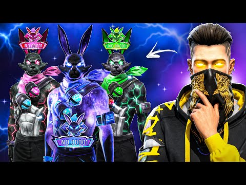 NO. 00001 BUNNY vs OLD RARE BUNNY 🤐 FREE FIRE