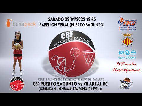 Videohighlights Benjamín Iberiapack CBF Puerto - Vilareal Bc (J9 LIGA 21-22)