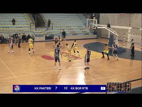 7  KOLO PLAYOFF A 1 MRL ISTOK KK Panteri  - KK Bor RTB 60 : 90