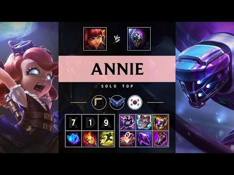 Annie Top vs Jax - KR Diamond Patch 25.21