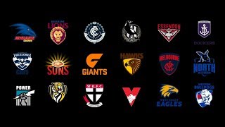 *NEW* 2018 AFL Club Songs