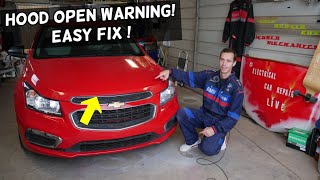HOOD OPEN WARNING MESSAGE WHEN HOOD IS CLOSED FIX ON CHEVY, CHEVROLET, GMC, BUICK, CADILLAC