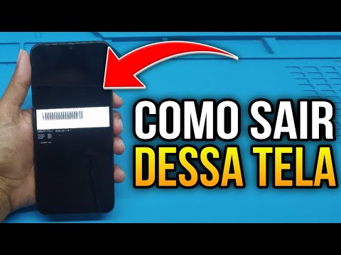 MOTO E7 FASTBOOT MODE - Motorola só fica aparecendo um código de barras na tela