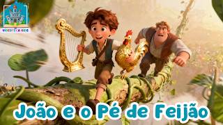 JOÃO E O PÉ DE FEIJÃO - #historiainfantilparadormir #historinha #lerparacrianca #infantil