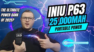 7 days power! The best power bank of 2025? INIU P63 Cougar!