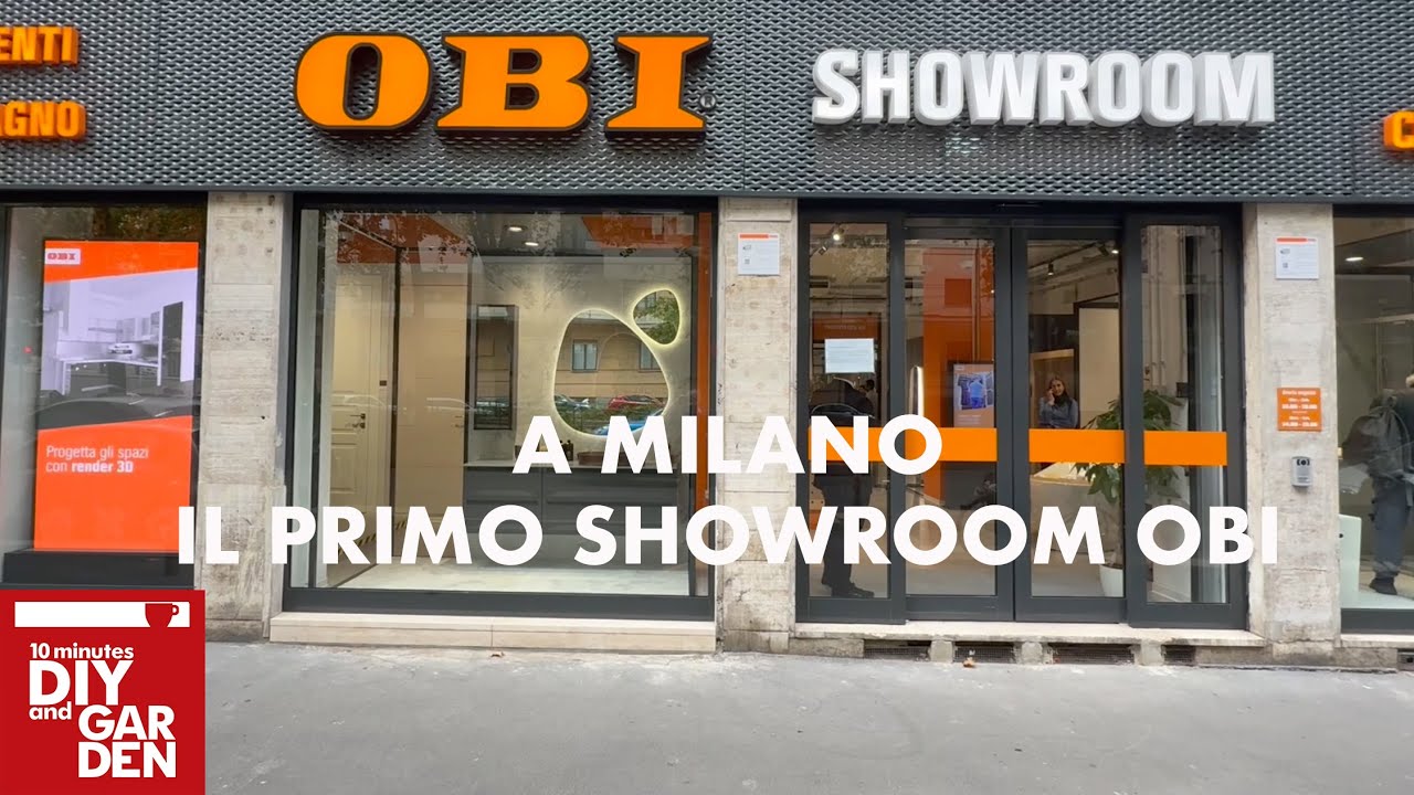 Il primo showroom OBI nel mondo, apre a Milano