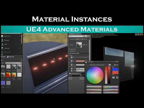 Ue4: advanced materials (Ep.7 Creating material instances)