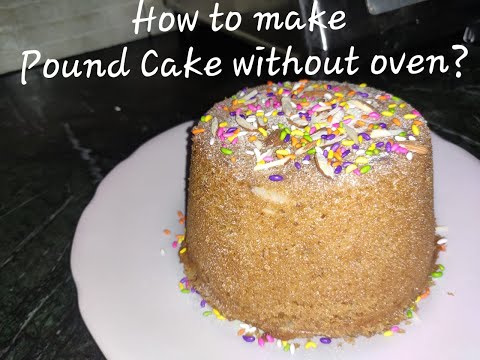 Pound Cake without oven   By Simmy