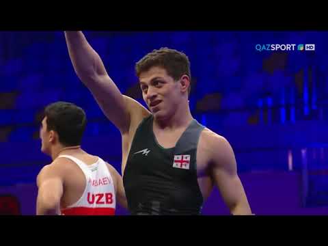 Грек-рим күресі. Ж.Үшкемпіров турнирі. 63 кг. Диего Чхиквадзе (Грузия) - жеңімпаз