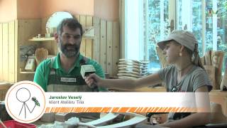 preview picture of video 'Nová Ves nad Popelkou: Sociální atelier Tilia (20.8.2012)'