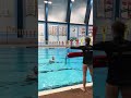 Conscious drowning person rear rescue with tube. Example #1