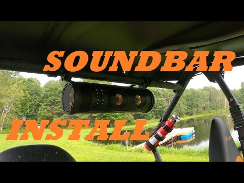 SXS Sound Bar Install - ECOXGEAR SE18 Installation and Review