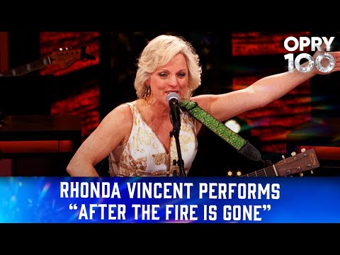 Rhonda Vincent - "After The Fire Is Gone" | Live at the Grand Ole Opry