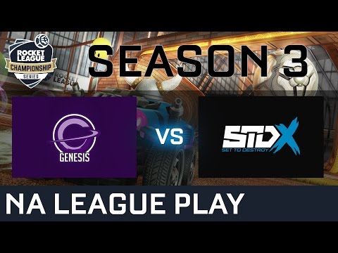 Genesis vs SetToDestroyX NA League Play - RLCS S3