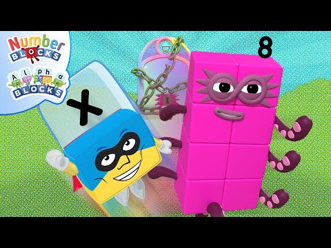@Numberblocks & @officialalphablocks |  Alphablocks and Numberblocks Meet | X v Octoblock Hero special