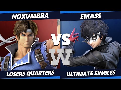 ULTIMATE WANTED 3 Losers Quarters - Noxumbra (Richter) Vs. eMass (Joker) SSBU Ultimate Tournament