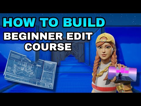 Part of a video titled Fortnite Creative Tutorial : How to Build A EDIT COURSE Map
