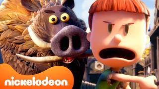 Max & the Midknights Defeat the Castle Dungeon's Boar 🐗 | Nicktoons