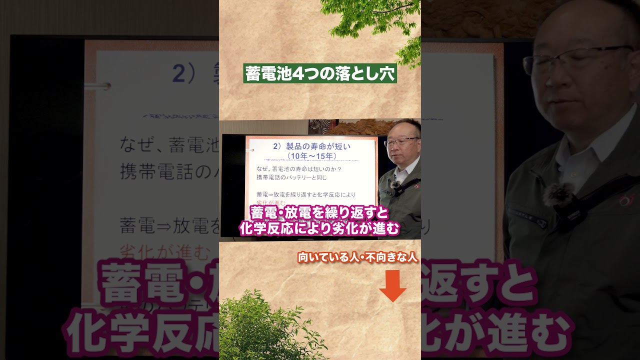知らないでは済まされない...蓄電池の4つの落とし穴