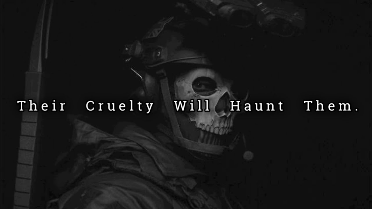 Their Cruelty Will Haunt Them