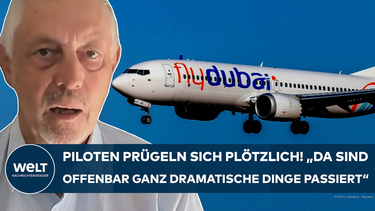 FLUG ESKALIERT: "Da sind offenbar ganz dramatische Dinge passiert!" - Heftige Prügelei im Cockpit!