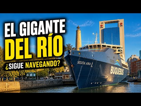 🚢 El enorme Silvia Ana L en Buenos Aires | Navegando por el Río de la Plata