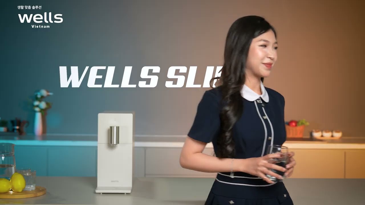 Wells Slim One - Máy lọc nước tầm trung, tính năng cao cấp