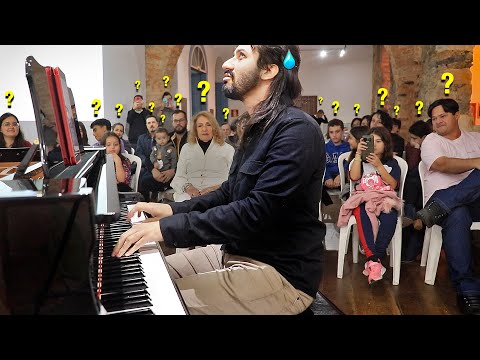 TOQUEI PIANO ERRANDO TUDO DE PROPÓSITO PRA VER A REAÇÃO DO PÚBLICO - Franz Ventura