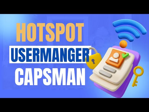 Full MikroTik Hotspot + User Manager RouterOS 7 Setup