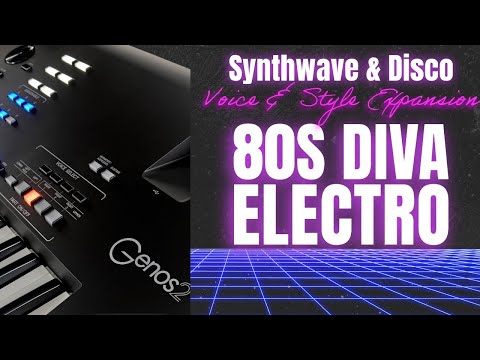 80s Diva Electro | Yamaha Genos 2 | Synthwave & Disco Expansion
