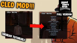 Download lagu How to put cheat on Cleo Mod GTA San Andreas | Tagalog tutorial!! mp3