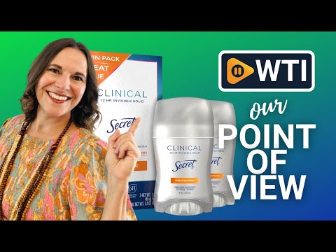 Secret Clinical Strength Stress Response Invisible Solid Antiperspirant and Deodorant 2pk - WTI product video review