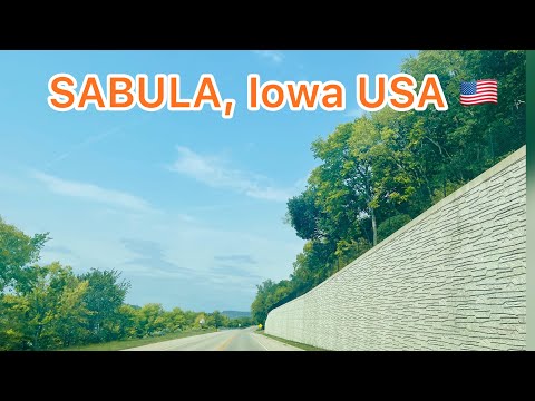 Beautiful City of SABULA, IOWA 🇺🇸 USA