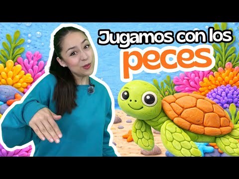 Spanish Language Stimulation for Children | Spanish Immersion Ocean 🐠 | Mariana Language