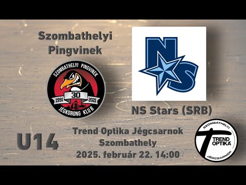 U14 Szombathelyi Pingvinek - NS Stars (SRB)