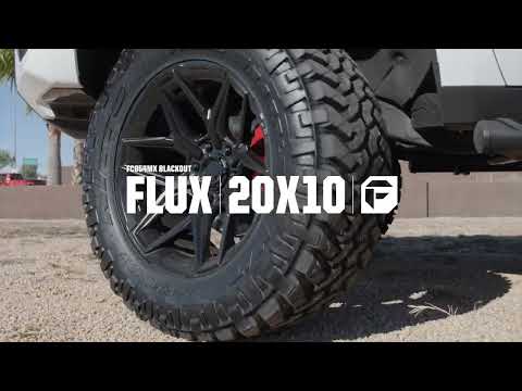 Fuel Off-Road Flux - Blackout - 20x10 - Chevrolet Tahoe