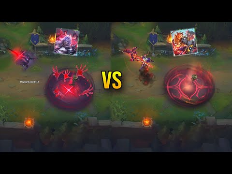Revenant Reign Viego vs Soul Fighter Viego - Skin Comparison - League of Legends