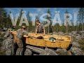 Omatekemillä 200€ pikkuveneillä Vätsärin kiviseen erämaahan ENG SUB