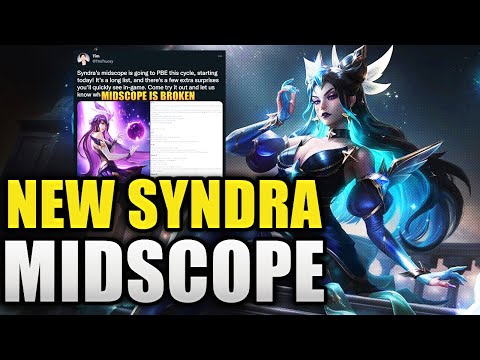 Syndra's New MIDSCOPE is absolutely INSANE