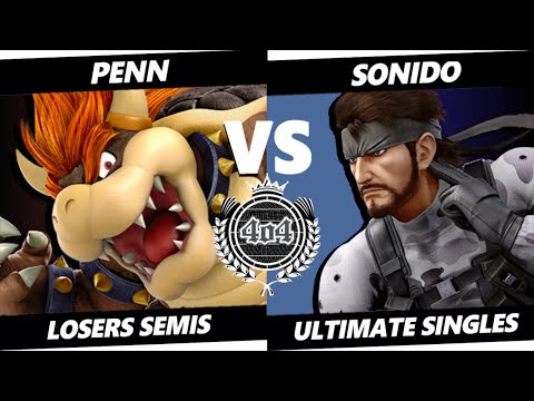 4o4 Smash Night 84 - GUMP2| Penn (Bowser) vs Sonido (Snake) - Losers Semi-Final