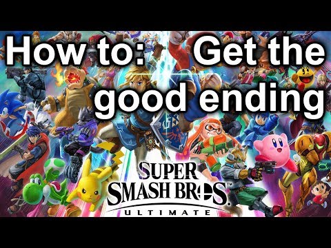 How to Beat the Final Boss & get the Good Ending in Super Smash Bros. Ultimate