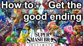 How to Beat the Final Boss & get the Good Ending in Super Smash Bros. Ultimate