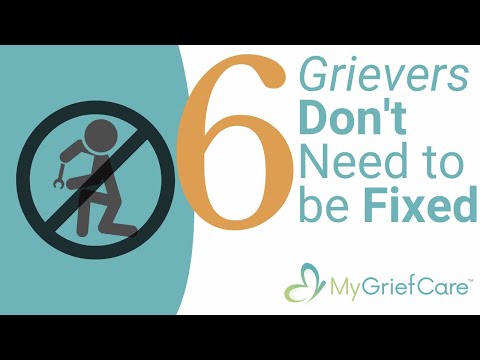 Grievers Don't Need to be Fixed | Foundations of Grief Ep. 6
