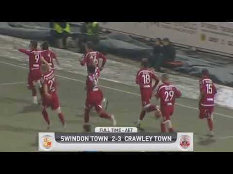 Swindon  2 - 3 Crawley (AET) Town | The FA Cup 2nd Round Replay - 07/12/10